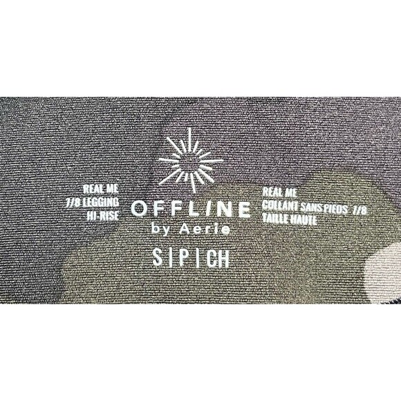 Offline By Aerie Real Me 7/8 Hi-Rise Camouflage Leggings Women’s Size Small - Picture 5 of 5